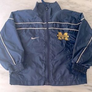 Boys Nike Michigan windbreaker